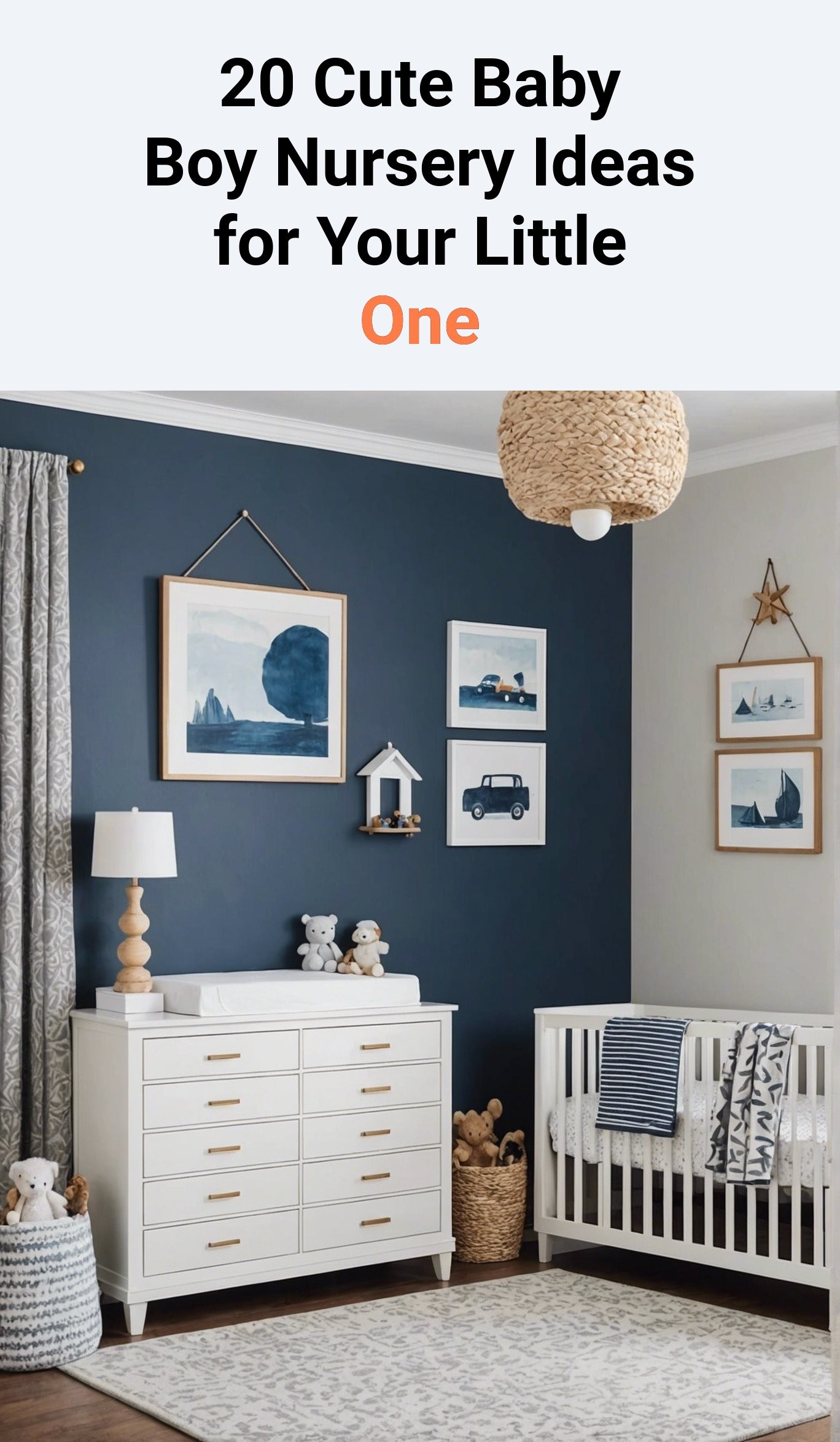 20 Cute Baby Boy Nursery Ideas for Your Little One