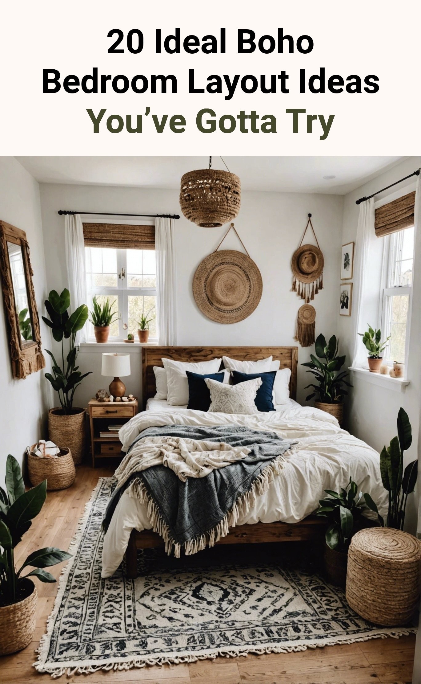 20 Ideal Boho Bedroom Layout Ideas You’ve Gotta Try