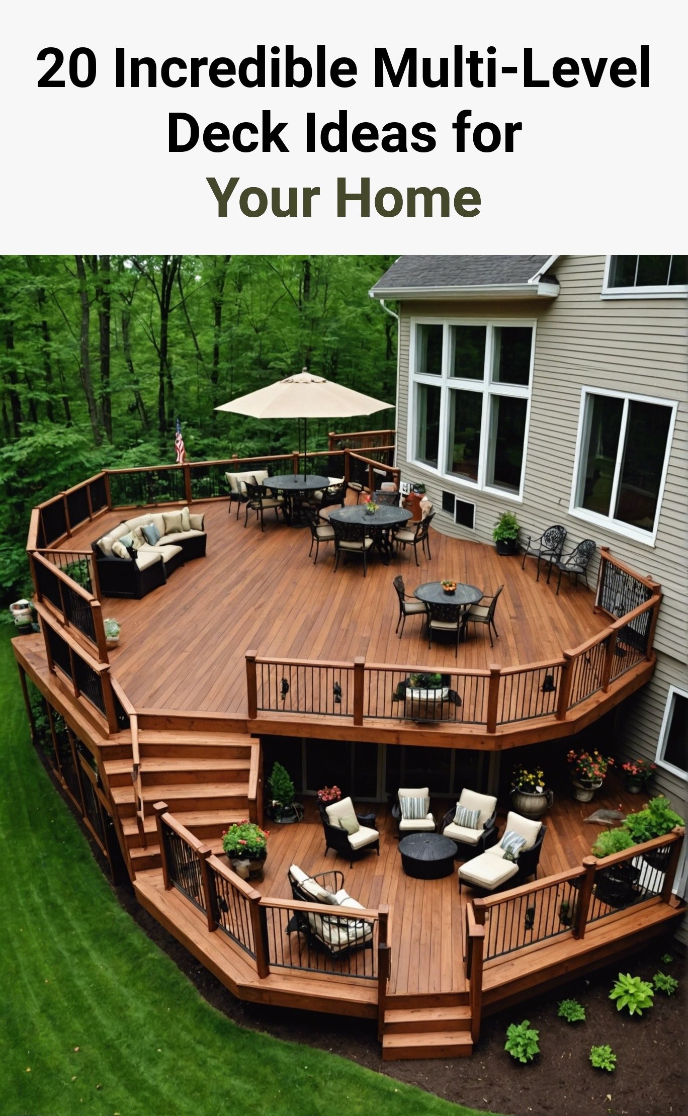 20 Incredible Multi-Level Deck Ideas for Your Home