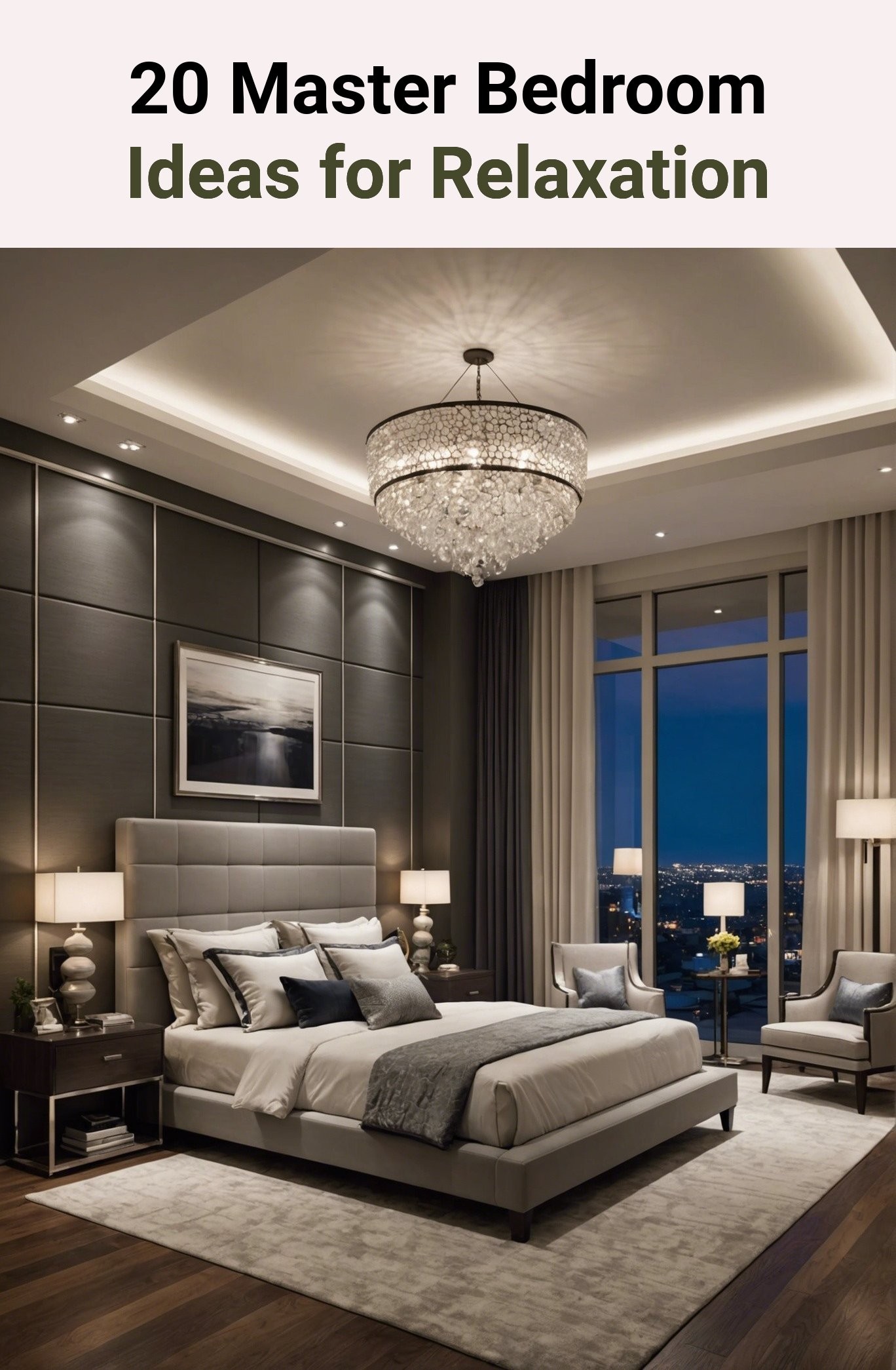 20 Master Bedroom Ideas for Relaxation