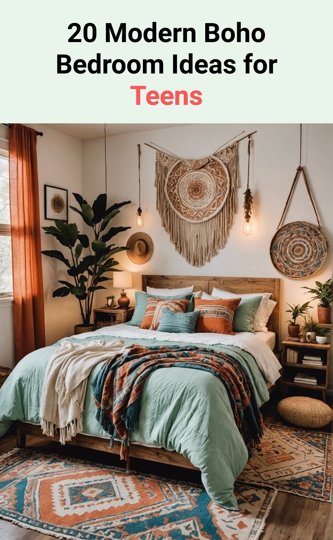 20 Modern Boho Bedroom Ideas for Teens