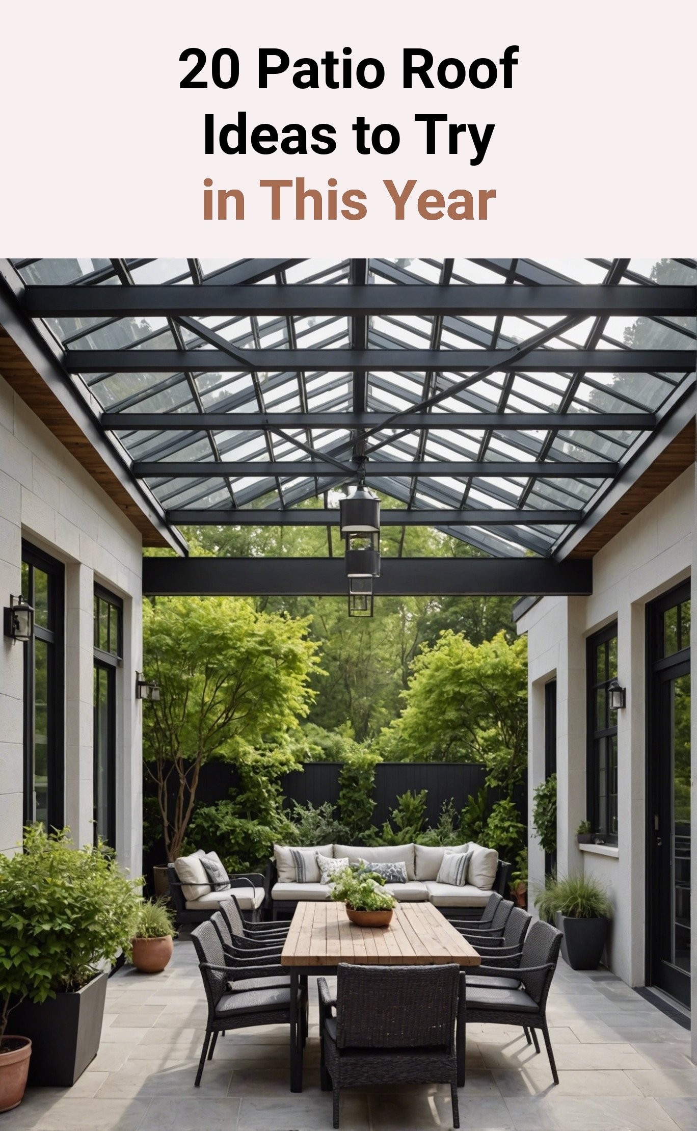 20 Patio Roof Ideas to Try in This Year