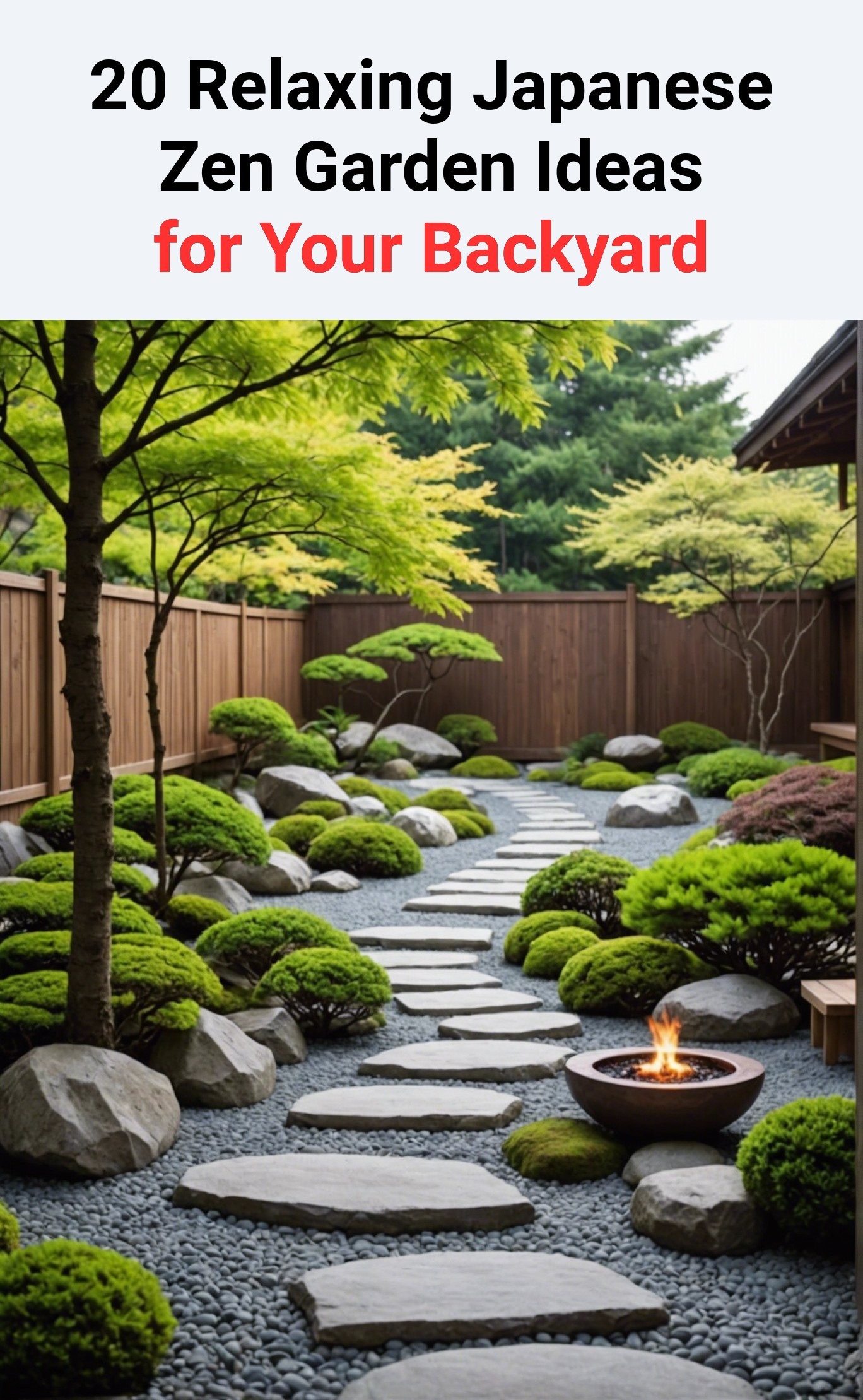 20 Relaxing Japanese Zen Garden Ideas for Your Backyard