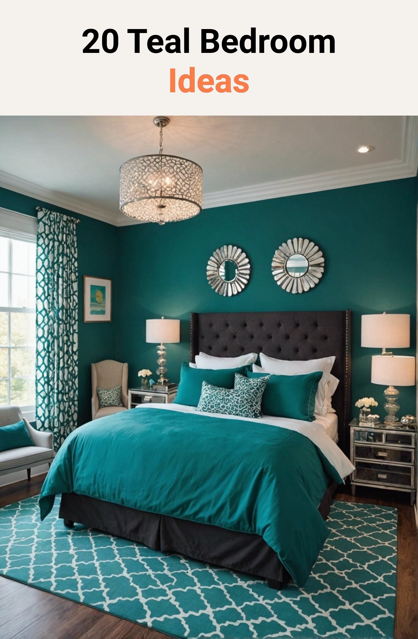 20 Teal Bedroom Ideas