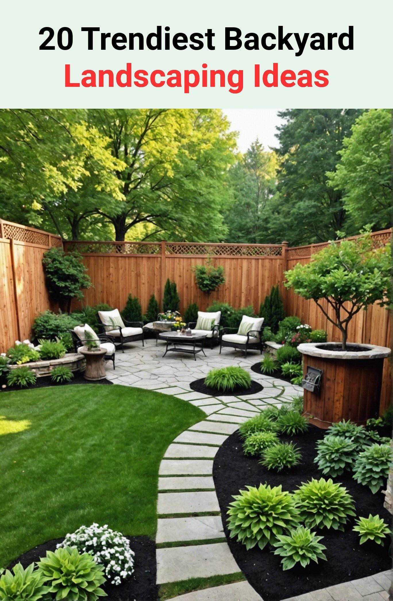 20 Trendiest Backyard Landscaping Ideas