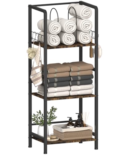 Mondazie Free Standing Towel Racks for Bathroom with U-Shaped...