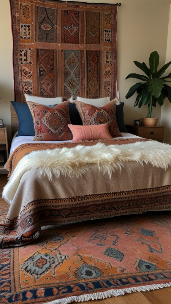 Layered rugs