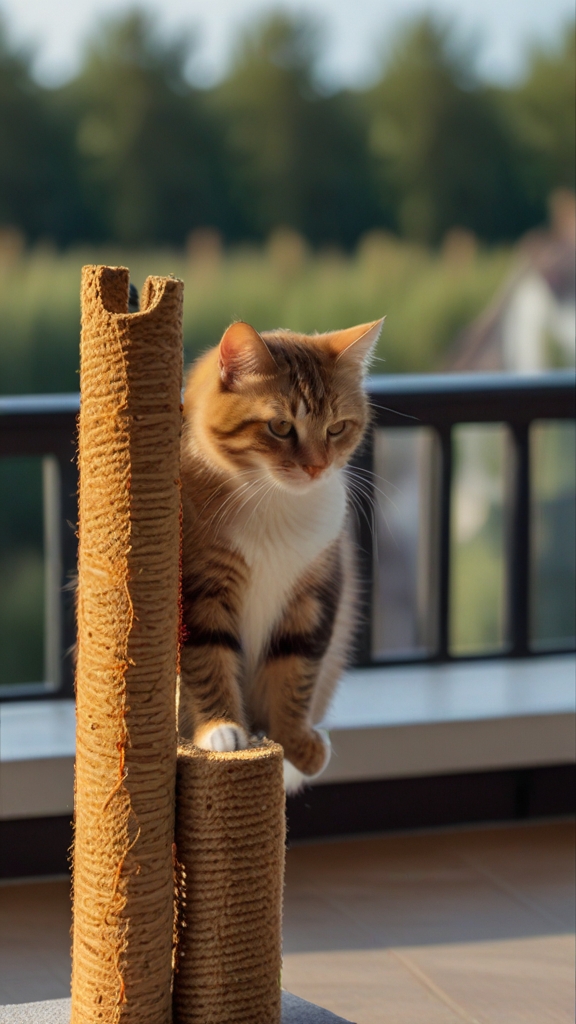 Install Scratching Posts and Toys