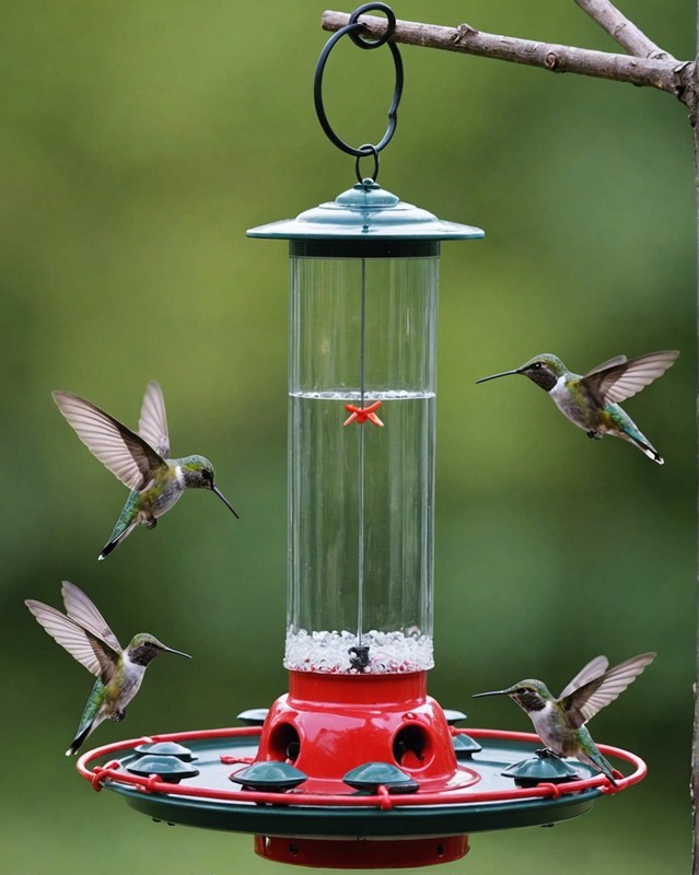 A Heated Hummingbird Feeder