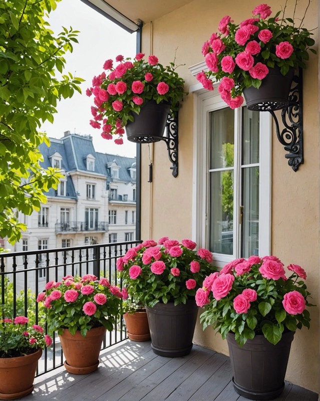 Add a pop of color with flowers