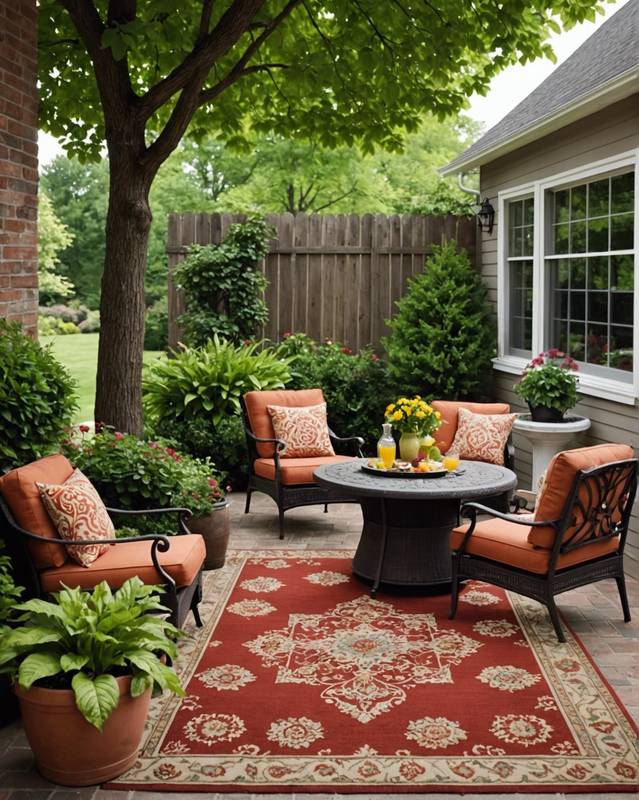 Add a Rug or Carpet for Warmth