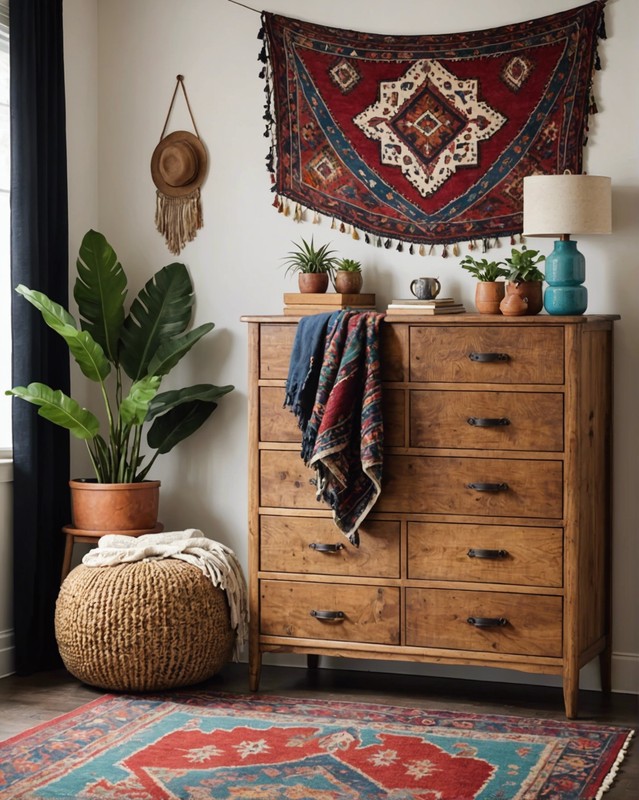Add a rug or throw blanket