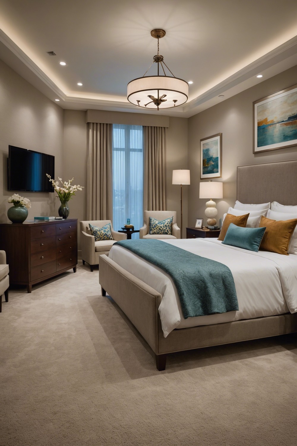 Add Plush Carpeting and Rugs