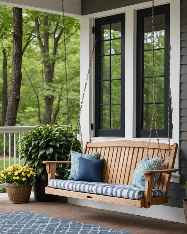 Adirondack Porch Swing