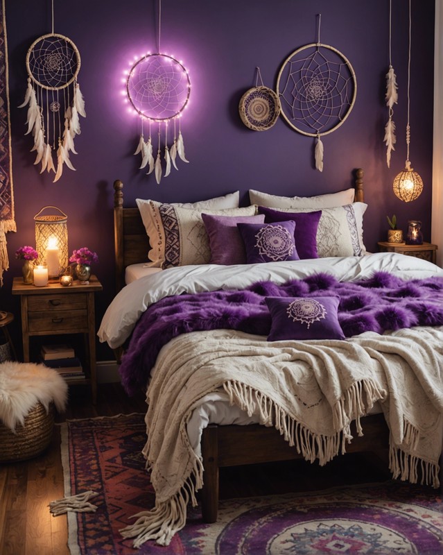 Amethyst Crystal Cluster Nightlight