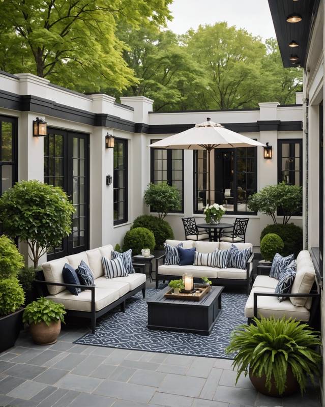 Art Deco Elegance Patio