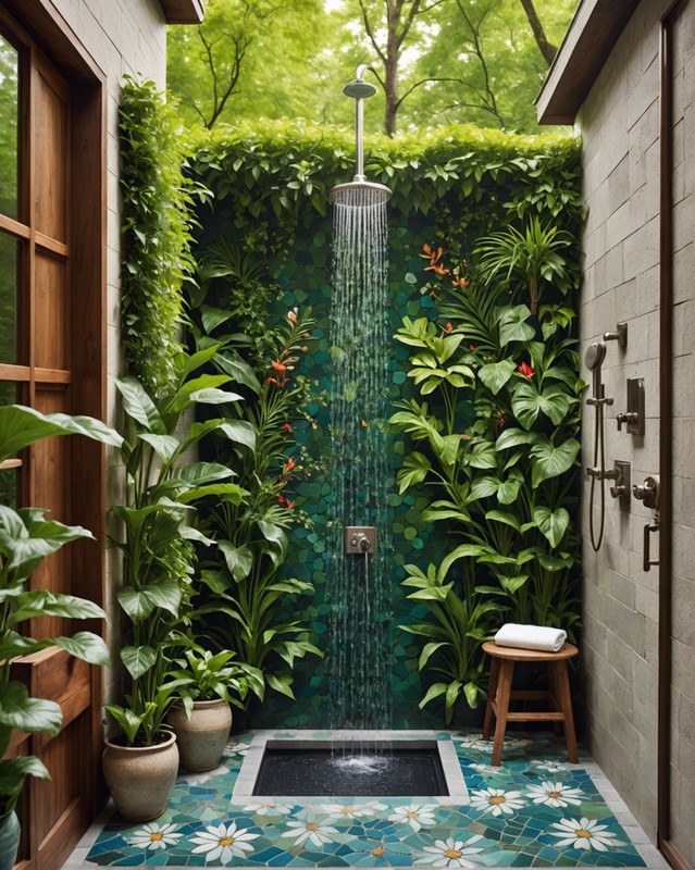 Artistic Showers