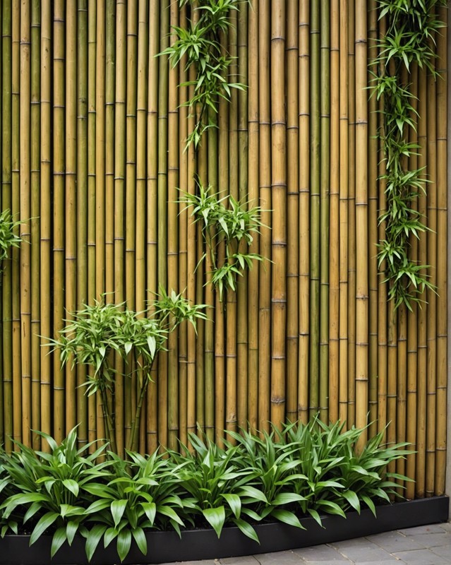 Bamboo Wall