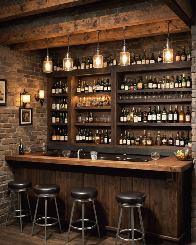 Basement bar
