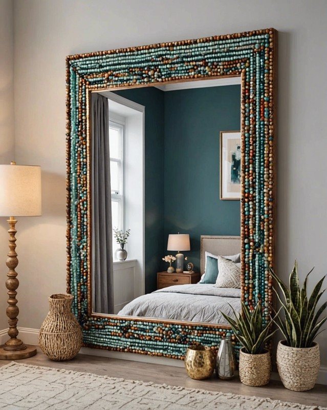 Beaded Mirror