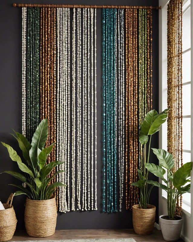 Beaded Wall Curtain