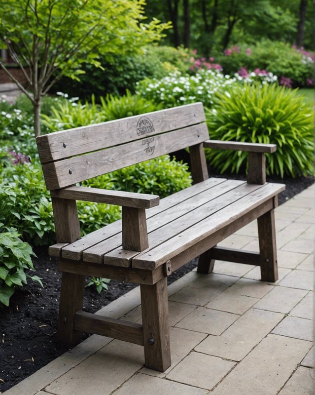 Bench with Custom Design