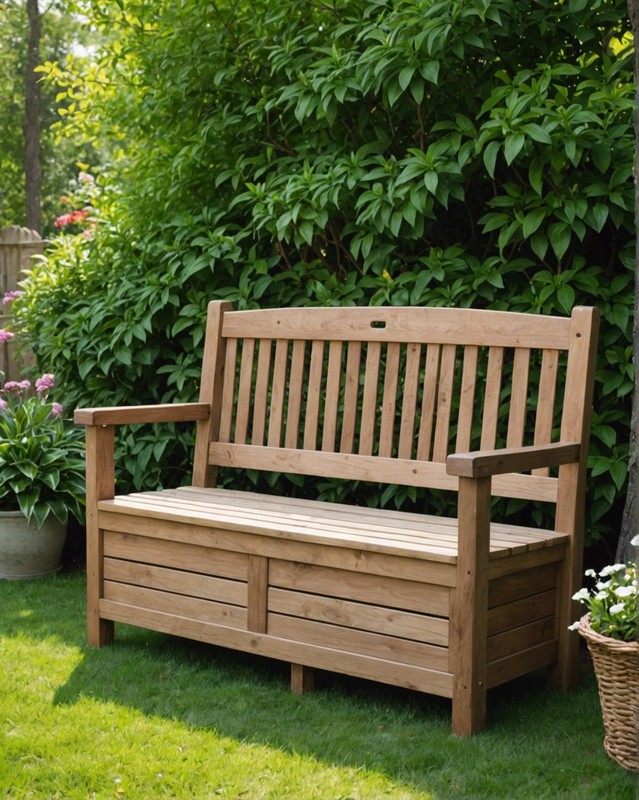 Bench with Storage