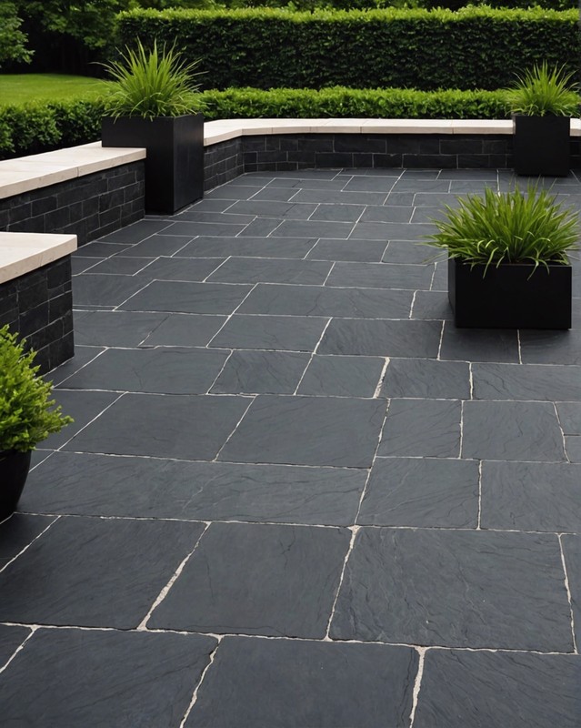Black Limestone Tiles