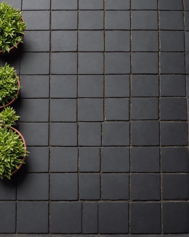 Black Terracotta Tiles