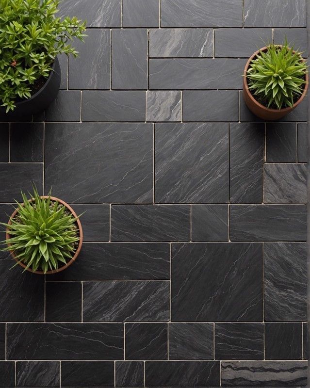 Black Travertine Tiles