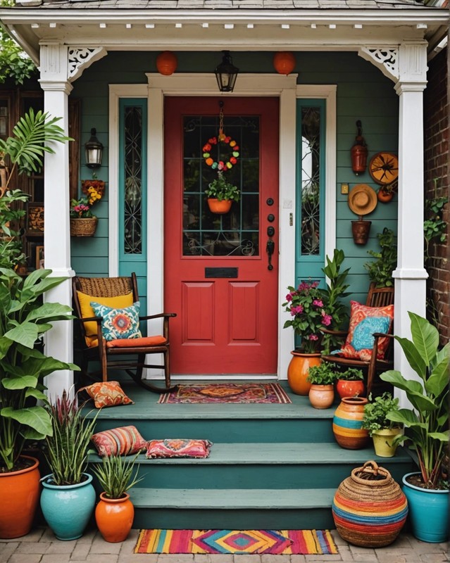 Bohemian with Colorful Accents