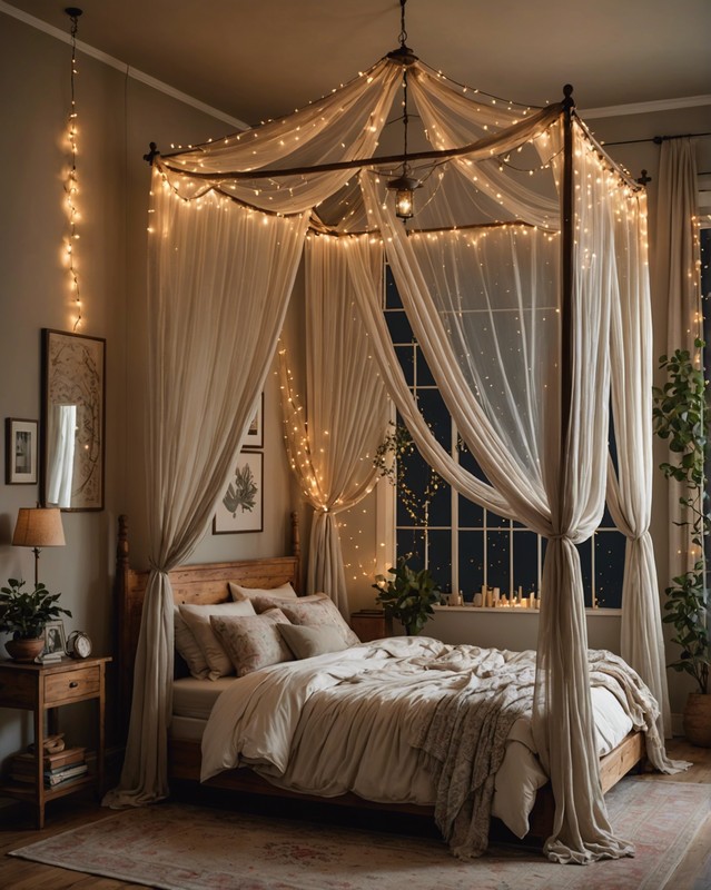 Boho Canopy Bed
