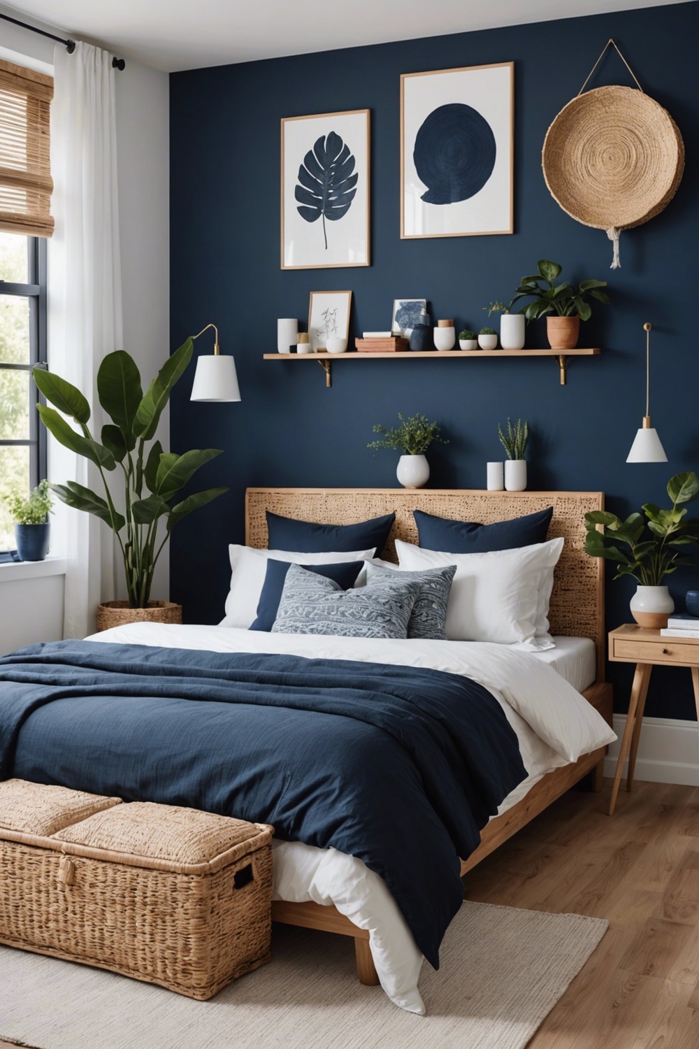 Bold Accent Wall Oasis