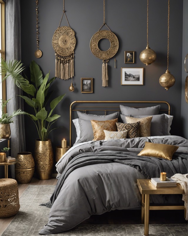 Brass accents