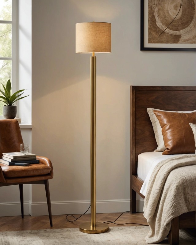 Brass Floor Lamp