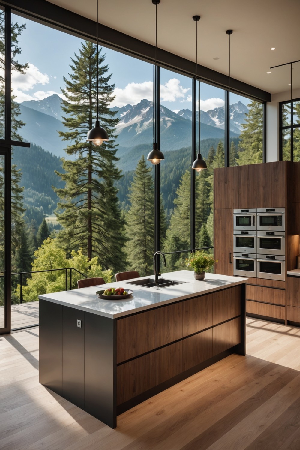 Bring in Natural Light with Large Windows