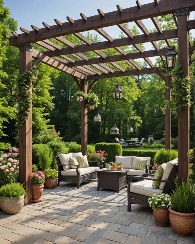 Build a pergola or gazebo