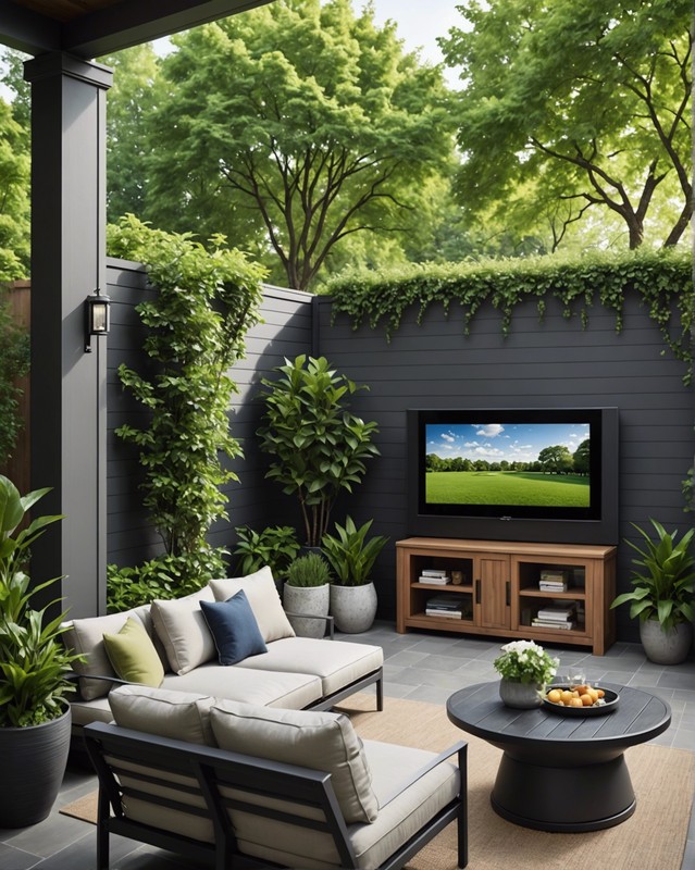 Build a TV enclosure using a waterproof TV box