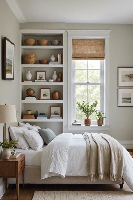 Built-in Shelving for Storage