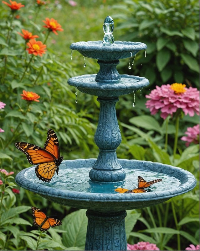 Butterfly Bird Bath