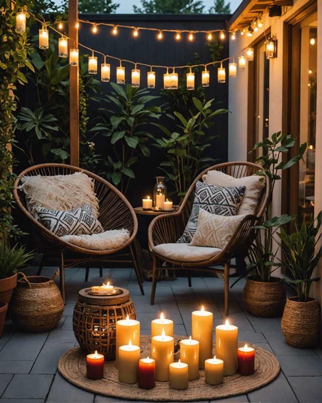 Candles and Incense Patio