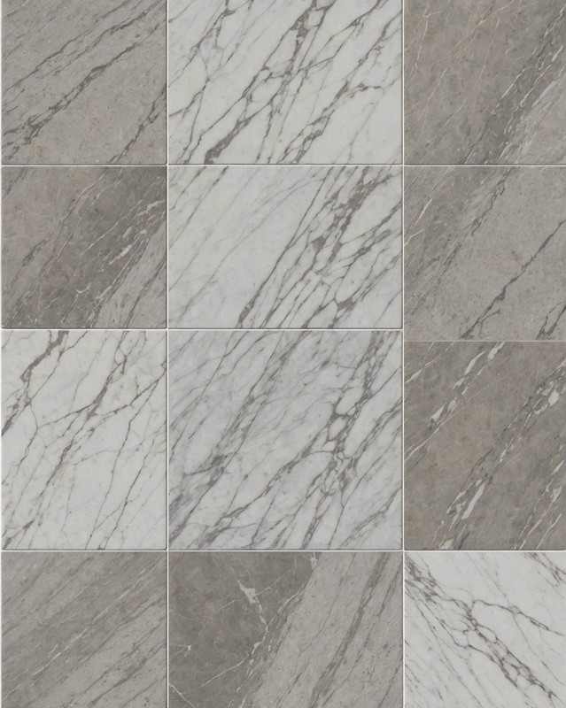 Carrara Grey 18x18 Porcelain Tile