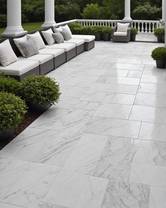 Carrara White Marble Tiles