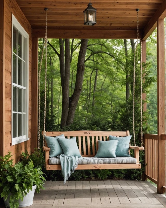 Cedar Porch Swing