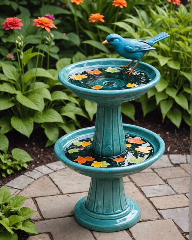 Ceramic Bird Bath
