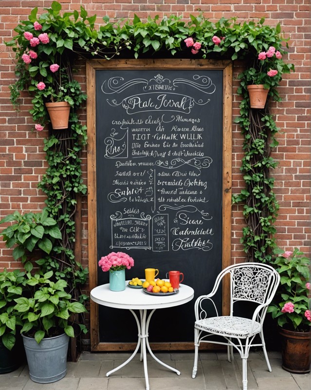 Chalkboard Walls