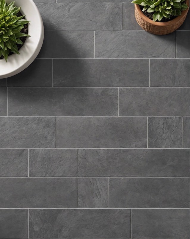 Charcoal Grey 12x24 Glazed Porcelain Tile