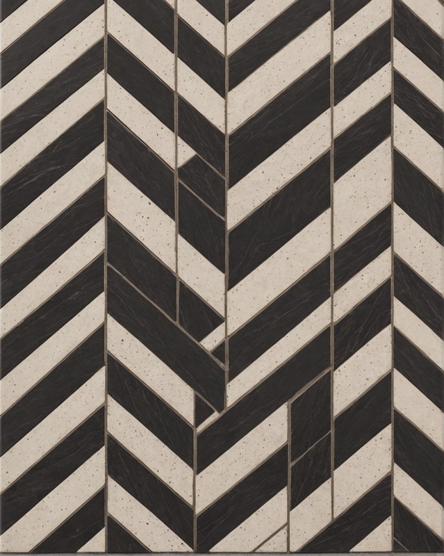 Chevron Pattern Porcelain Tiles from Bedrosians Tile & Stone