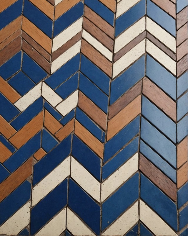 Chevron tiles