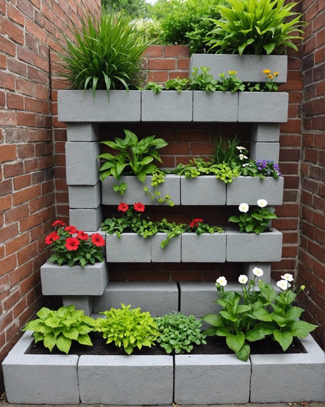 Cinder Block Garden